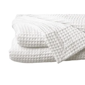 Honeycomb Thermal Waffle Blanket 100% Cotton Full